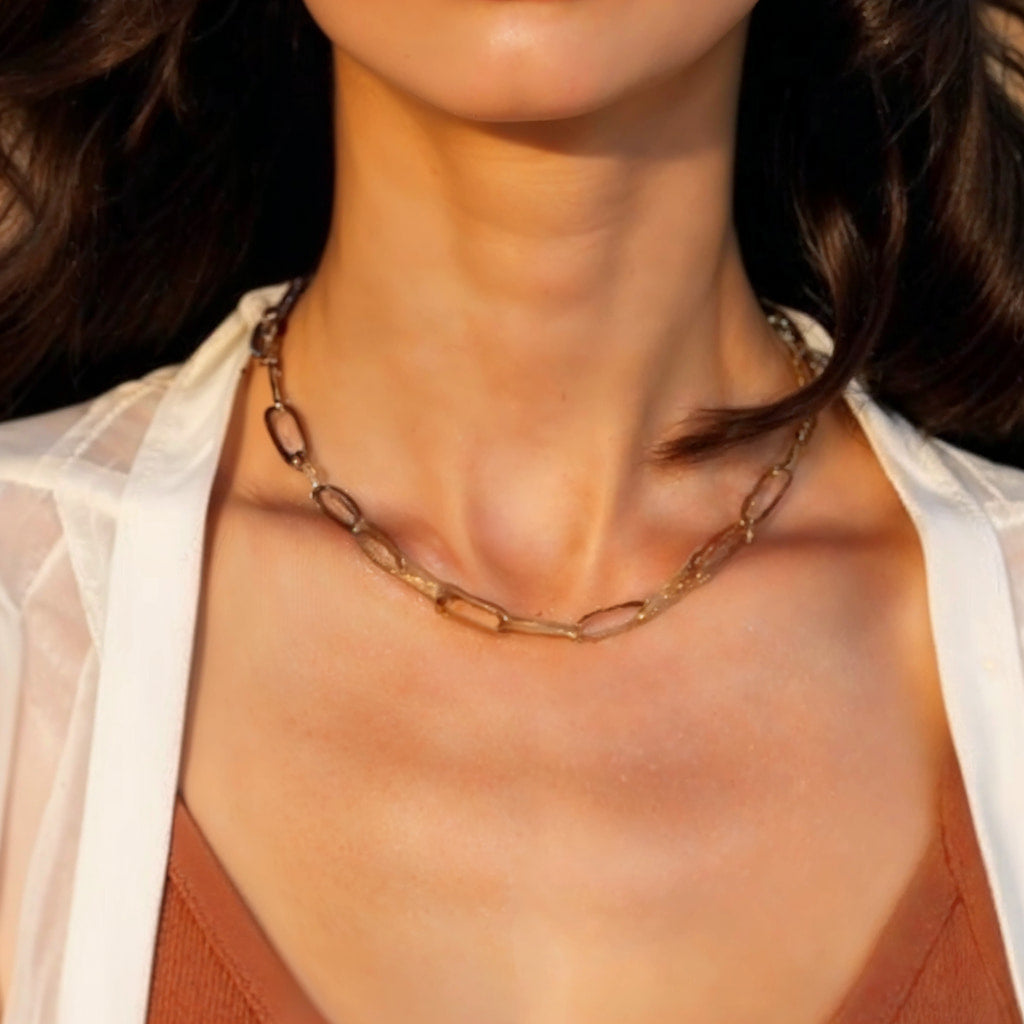 "MALIBU" LINK NECKLACE