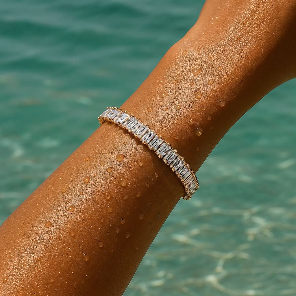 "BOCA" CLASSIC BAGUETTE TENNIS BRACELET