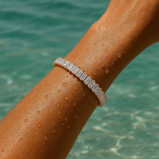 "BOCA" CLASSIC BAGUETTE TENNIS BRACELET
