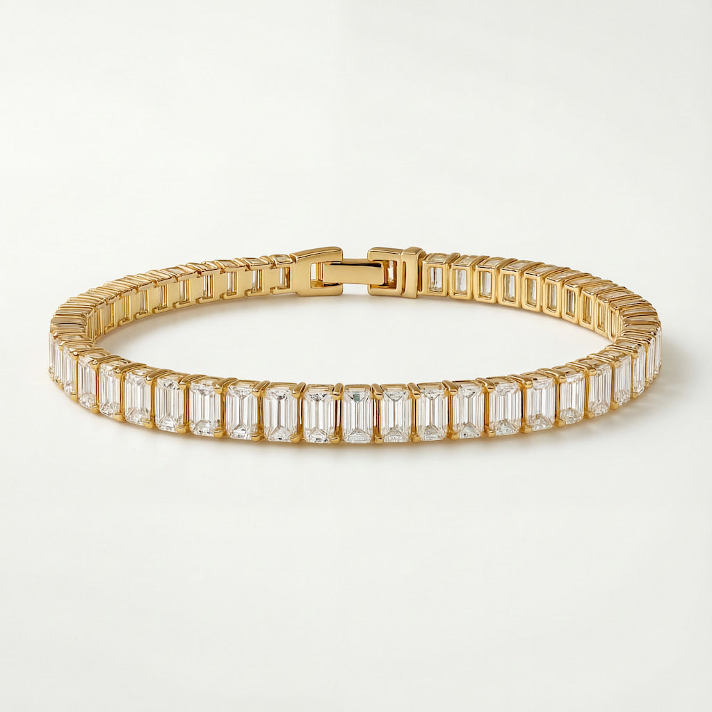"BOCA" CLASSIC BAGUETTE TENNIS BRACELET