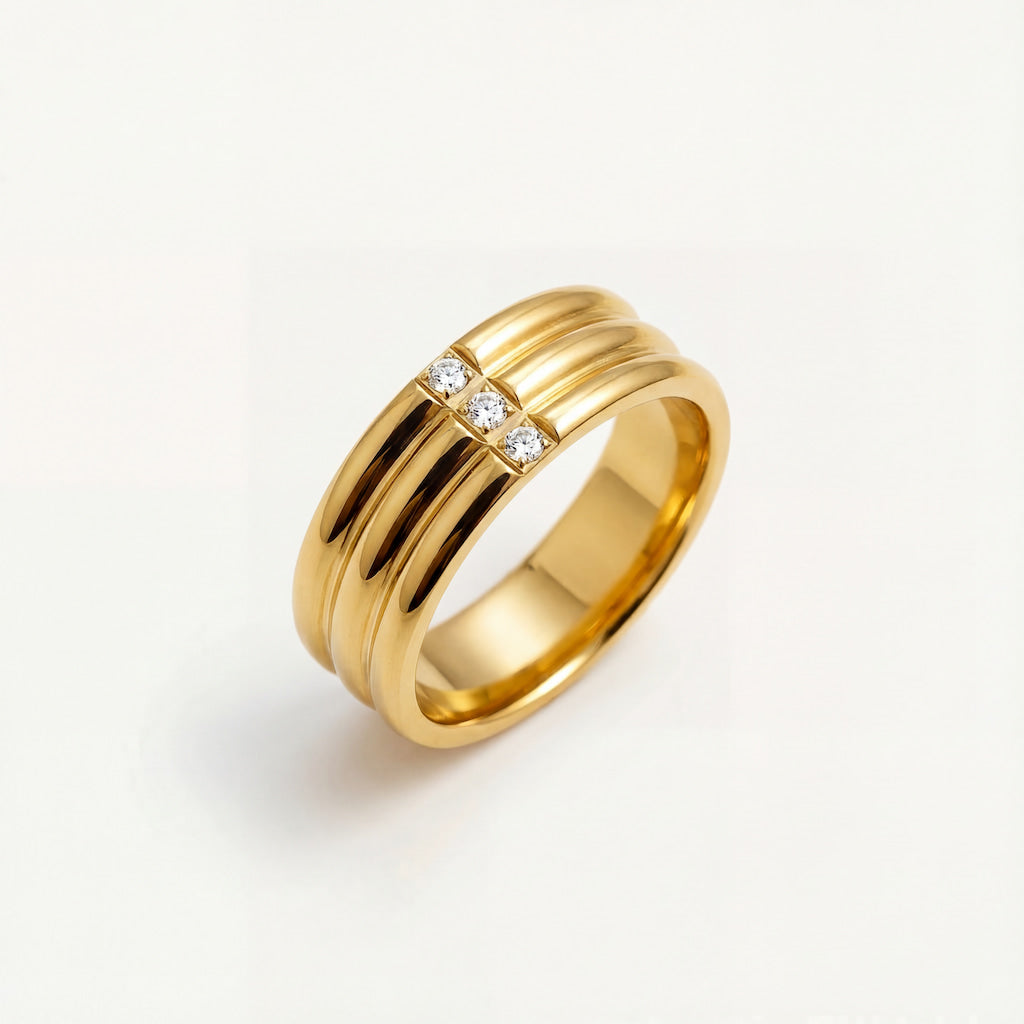 "COSTA DEL SOL" STACK RING