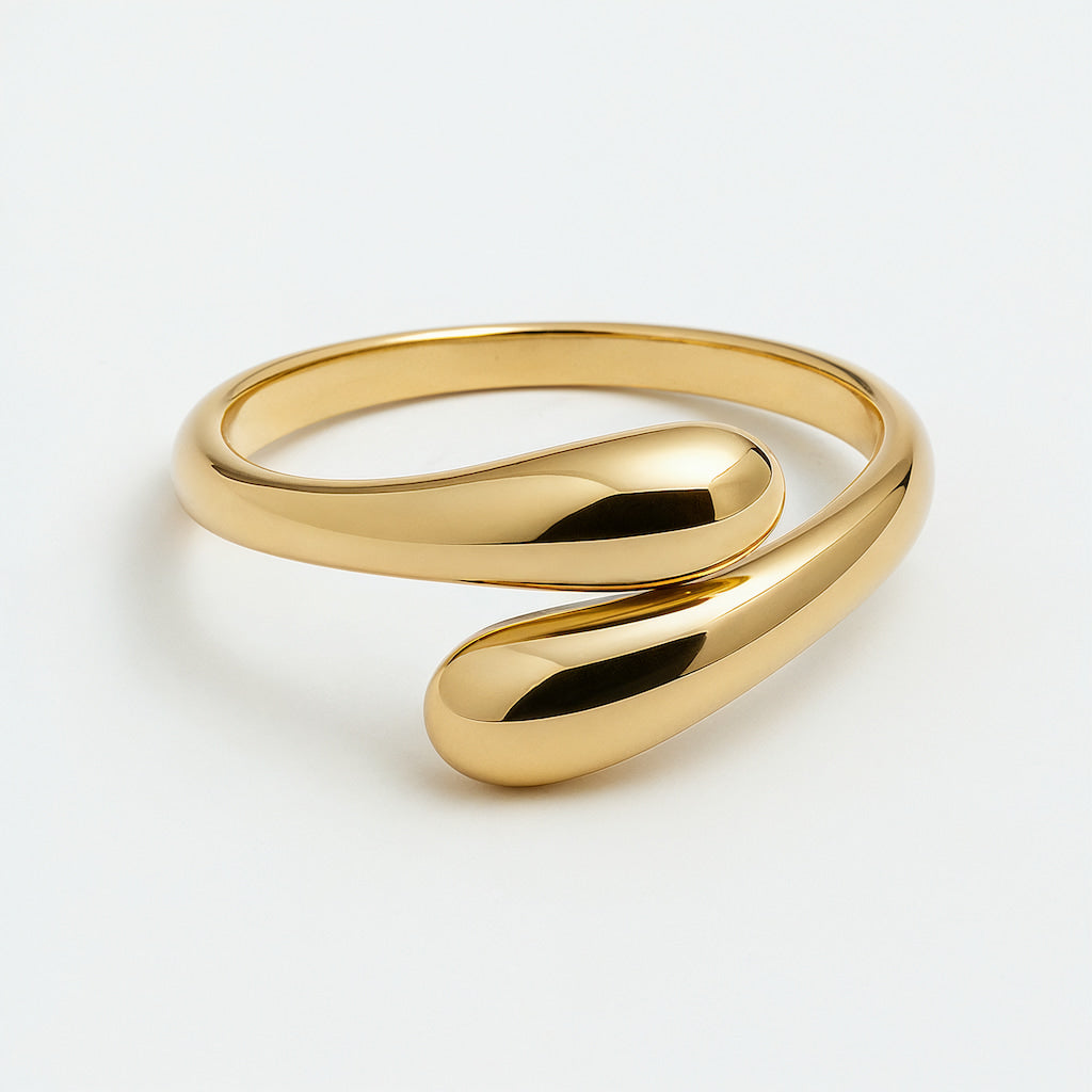 "HAWAII" DOUBLE BALL RING