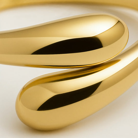 "HAWAII" DOUBLE BALL RING