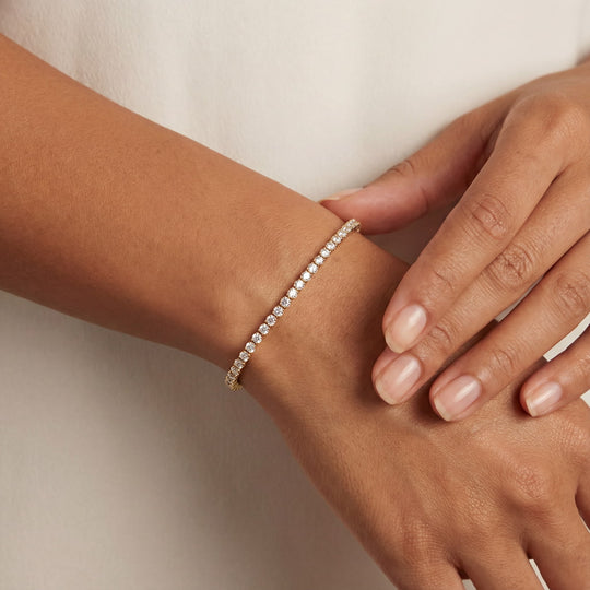 "KEY WEST" ELASTIC TENNIS BRACELET