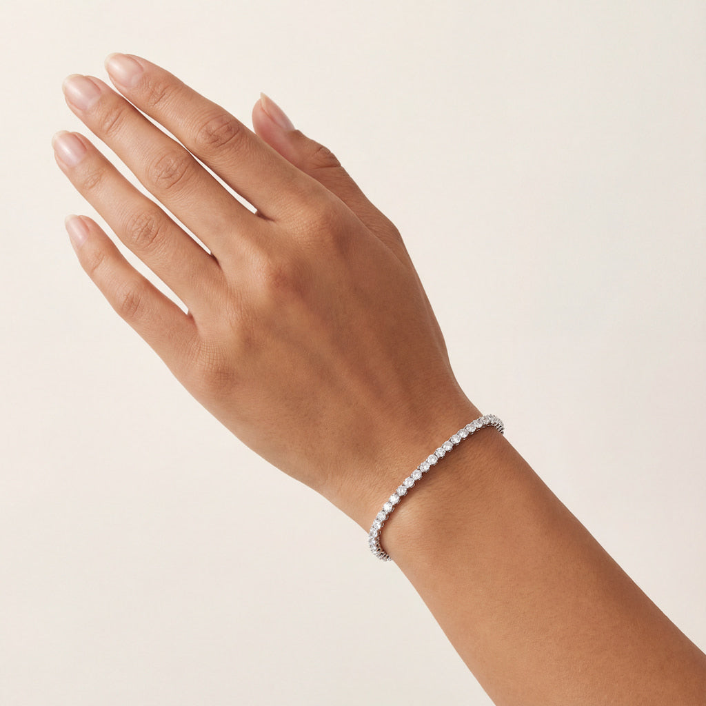 "KEY WEST" ELASTIC TENNIS BRACELET