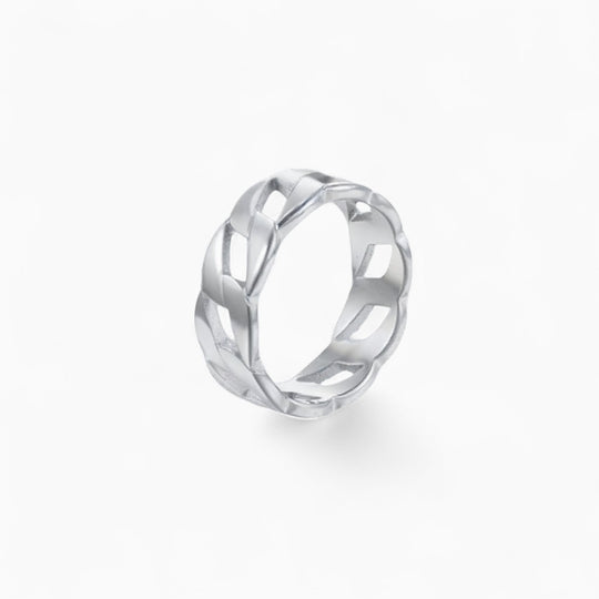 "AZORES" CRISSCROSS RING