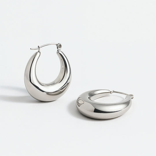 "BARCELONA" CHUNKY DROP HOOPS