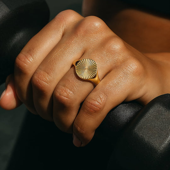 "MALDIVES" SUNBURST RING