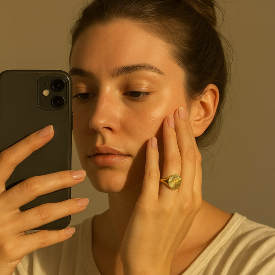 "MALDIVES" SUNBURST RING