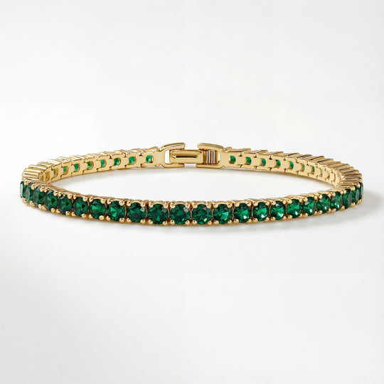 "MIAMI" EMERALD TENNIS BRACELET