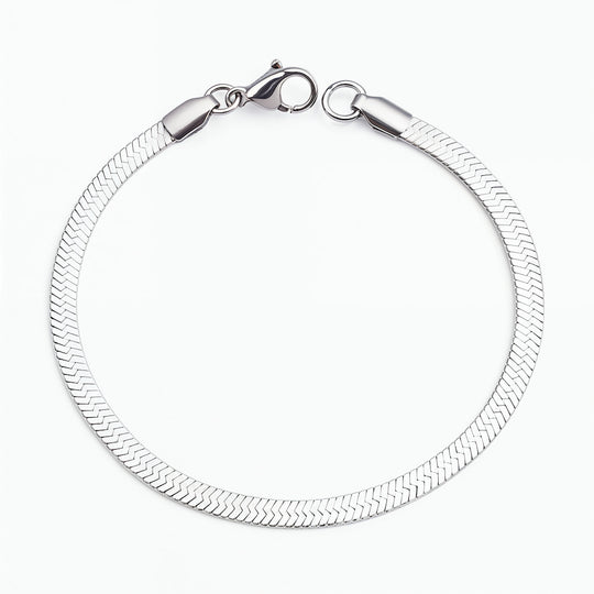 "SANTORINI" HERRINGBONE BRACELET