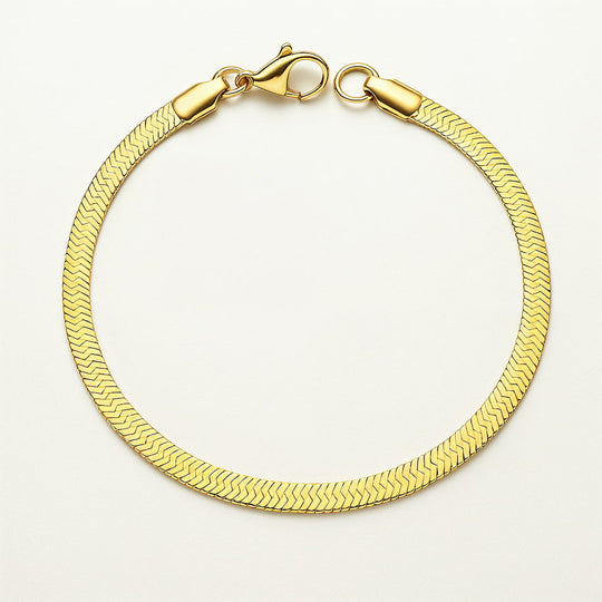 "SANTORINI" HERRINGBONE BRACELET
