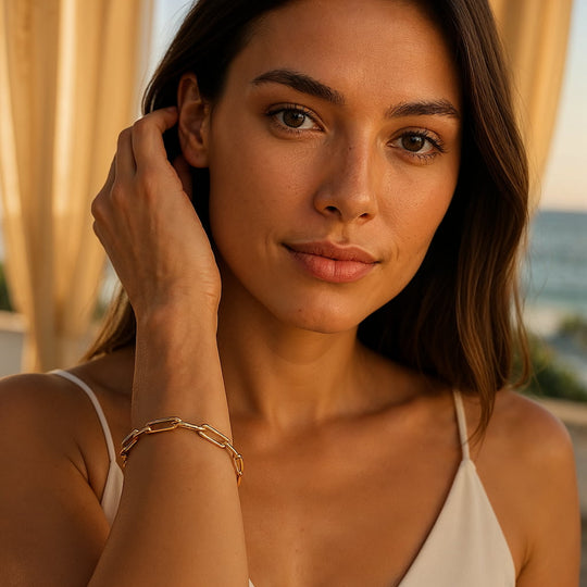 "ST. BARTS" LINK BRACELET