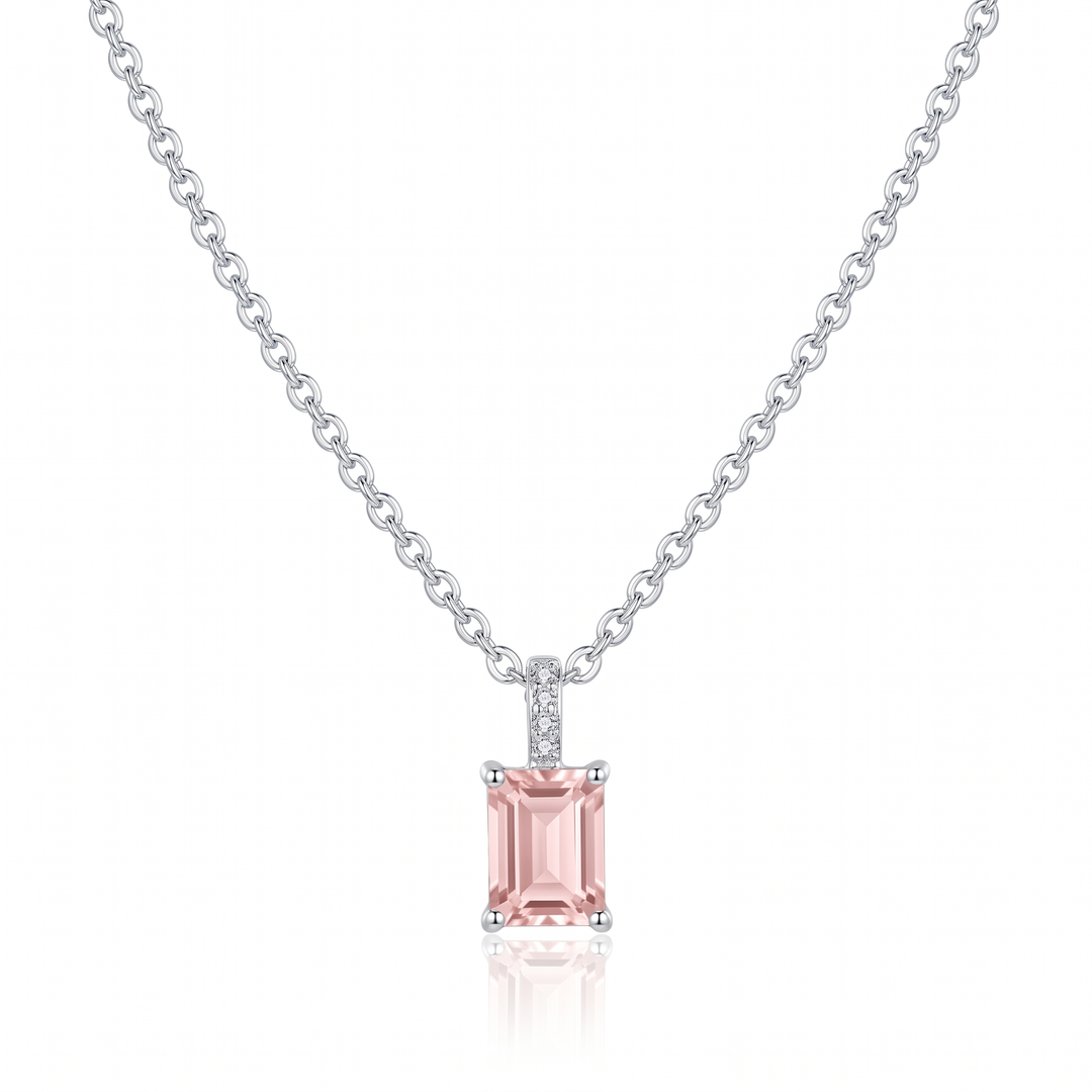 "Cannes" Morganite Pendant