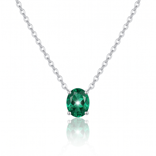 "Milan" Emerald Pendant