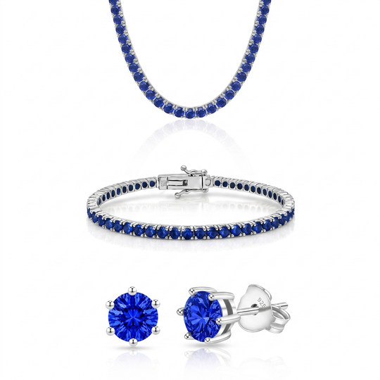 "Miami" Sapphire Tennis Set