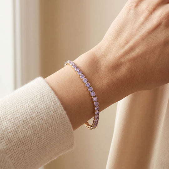 "Miami" Lavender Tennis Bracelet 2.0