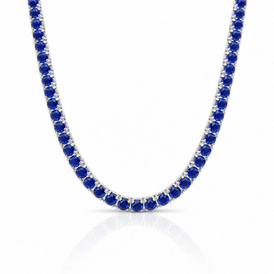 "MIAMI" SAPPHIRE TENNIS CHOKER 2.0